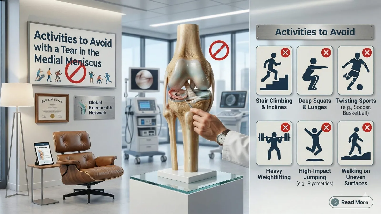 Activities to Avoid with a Tear in the Medial Meniscus: A Complete Guide to Safe Recovery