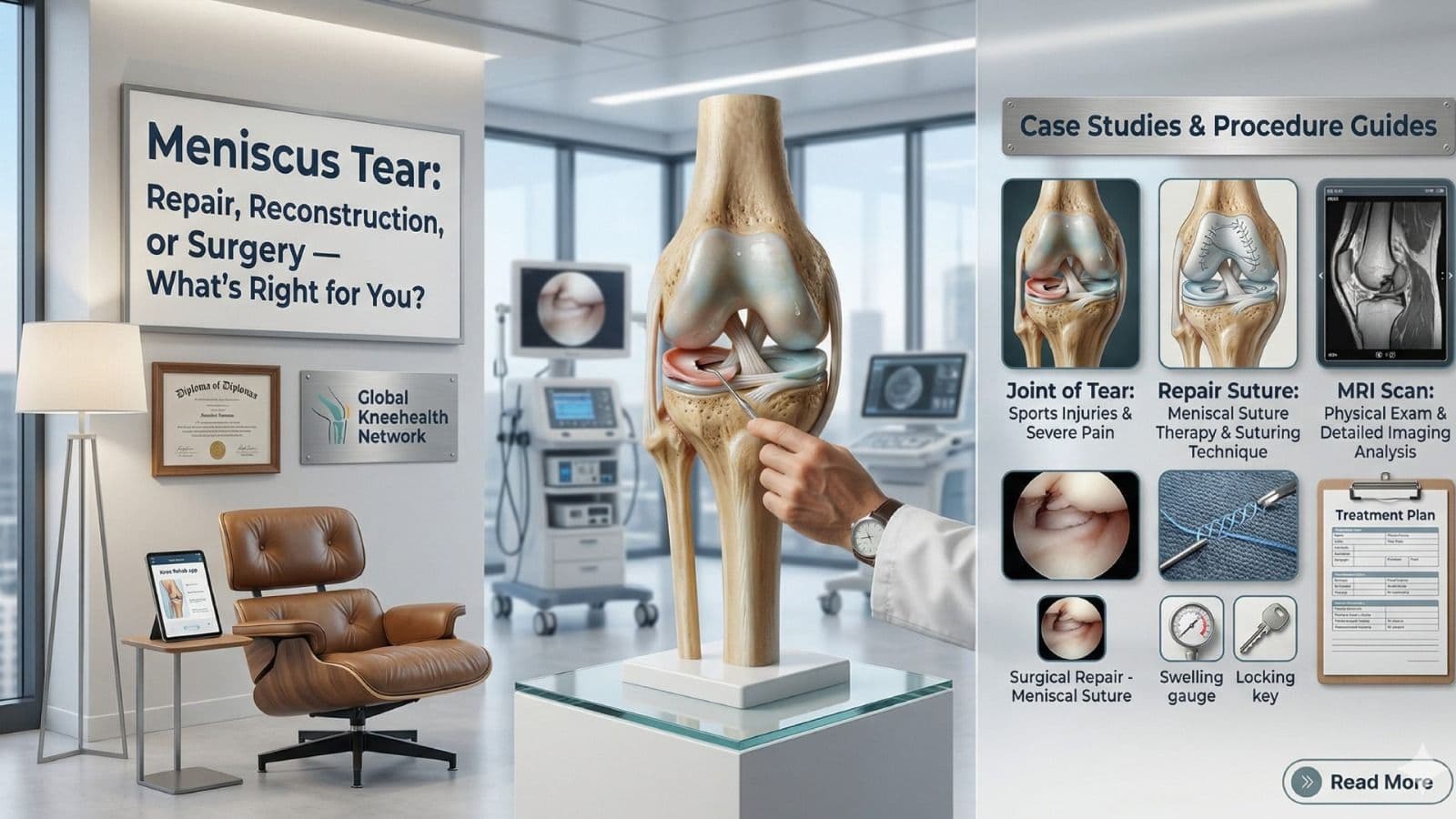 Meniscus Tear: Repair, Reconstruction, or Surgery — What's Right for You?